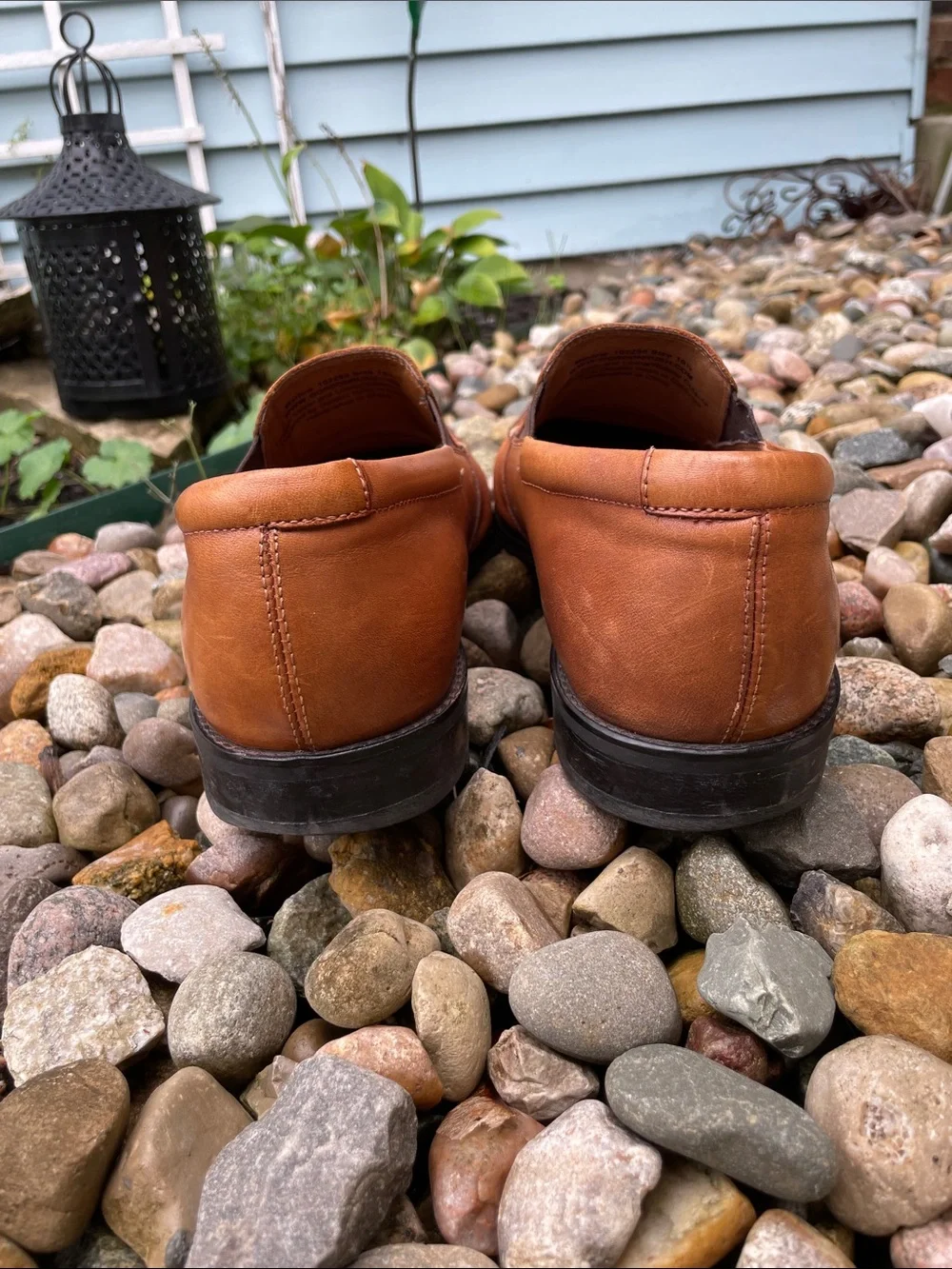 Gordon Rush Men’s Slip On Leather Loafers Marlow Vibram Sz 10.5